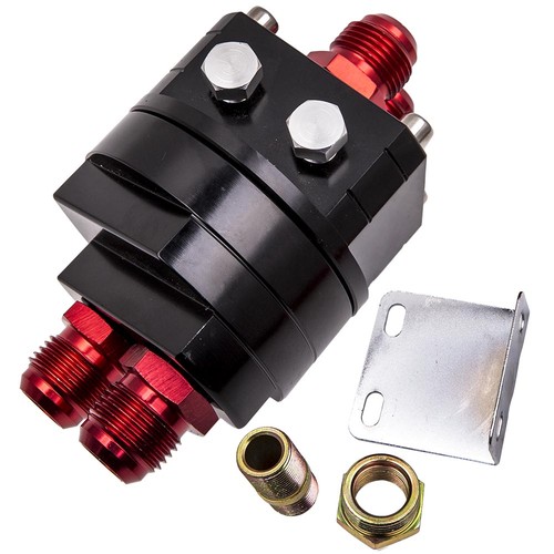 Aluminum oil filter relocation - aluminum,