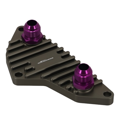Aluminum an10 oil cooler - aluminum,