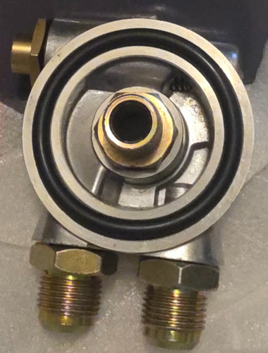 Oil sandwich plate adapter