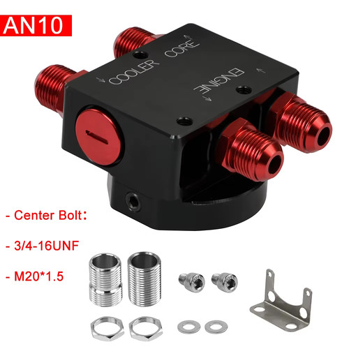 Oil filter sandwich adaptor - filter,