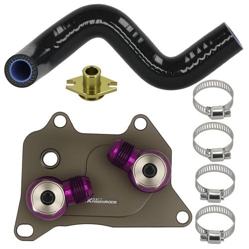 An10 aluminum oil cooler - aluminum,