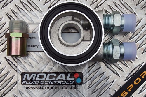 Oil cooler sandwich plate kit - sandwich,
